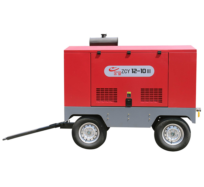 ZhiJian Portable Screw Air Compressor 